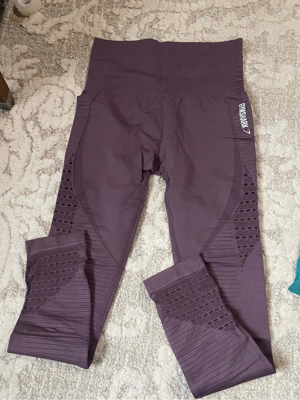 Gymshark Plum High-Waist Energy Seamless Leggings